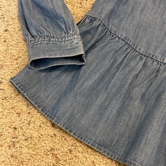 Gap zen chambray peplum top - Picture 4 of 4